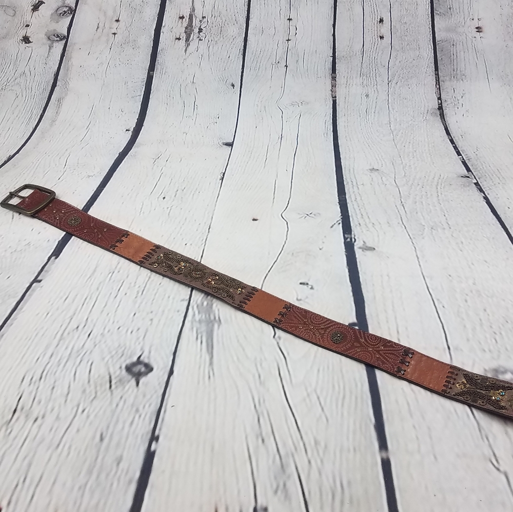 Authentic Genuine Fossil Leather Belt 41” - Picture 7 of 7